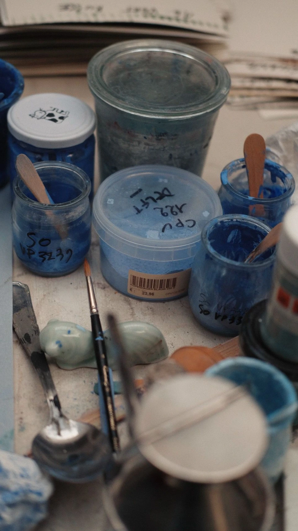 echantillon de peinture